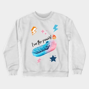 Mitochondria: I'm the power. Crewneck Sweatshirt